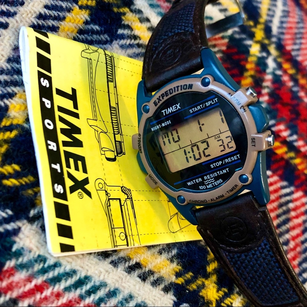 TIMEX EXPEDITION INDIGLO 745 Chronograph Watch